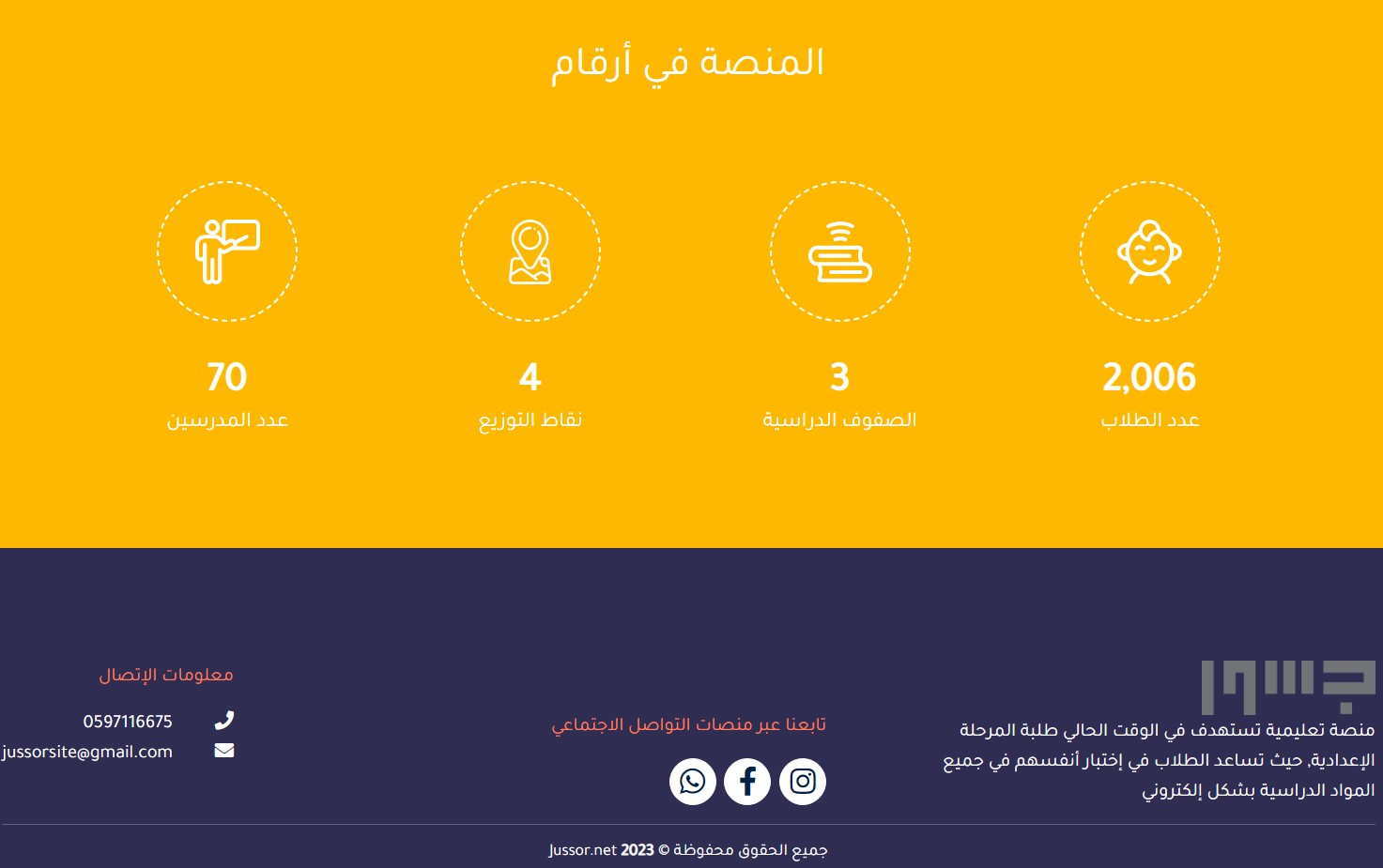 منصة جسور التعليمية